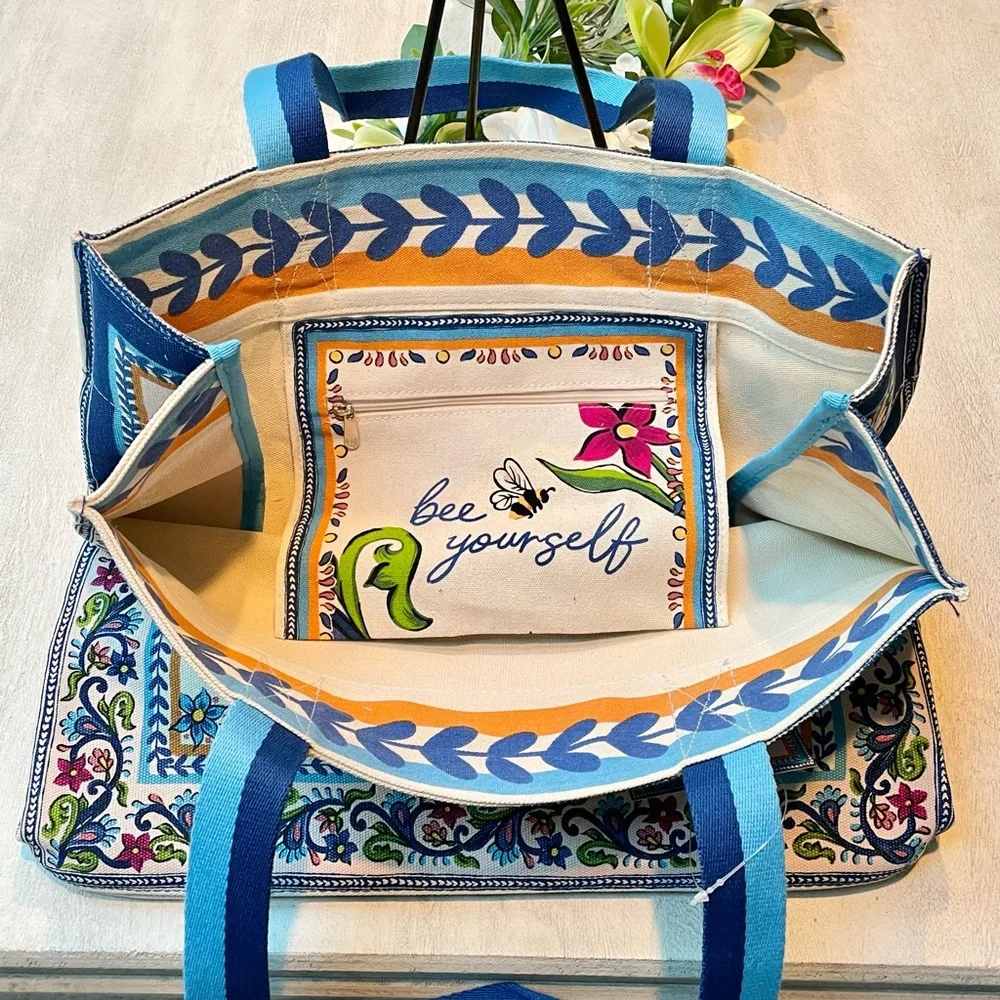 Brighton Butterfly Garden Tote💙NWT💙